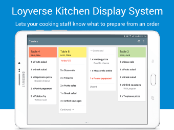 Loyverse KDS - Kitchen Display