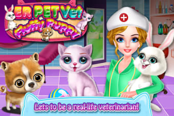 ER Pet Vet - Fluffy Puppy  Fun Game for Kids