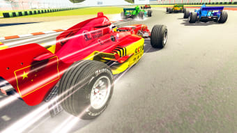 High Speed Formula Car Racing