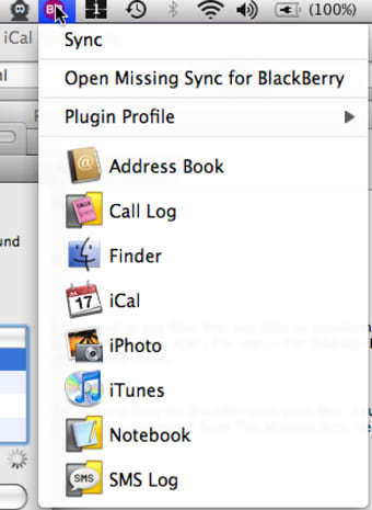 The Missing Sync for BlackBerry