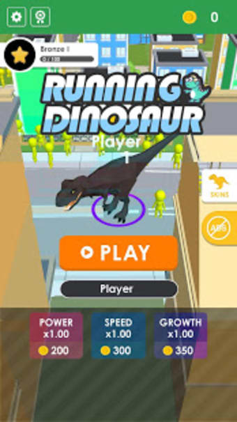 Running Dinosaur