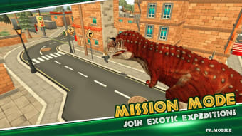 Dino Sim: Dinosaur Simulator City Rampage