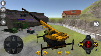 Crane and Loader Vehicle Sim