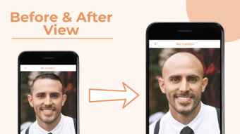Make Me Bald filter photo Edit