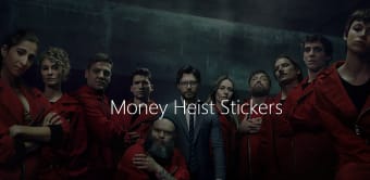 Money Heist Stickers Animated - WAStickerApps