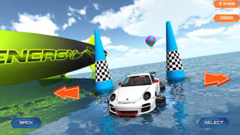 Floating Car Racing Simulator