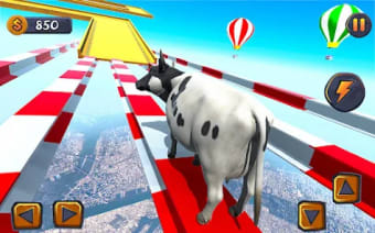 Epic Cow Ramp Rush Run Game
