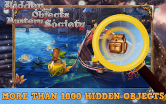 Hidden Objects Mystery Society Games 100 levels