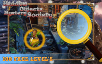Hidden Objects Mystery Society Games 100 levels