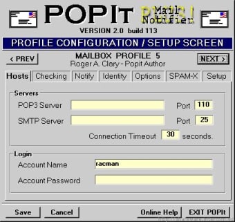 POPIt Mail Notifier PLUS