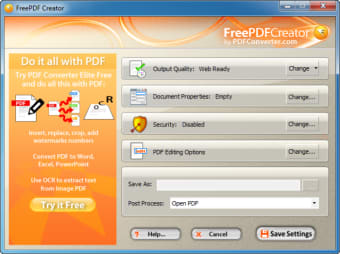 pdf creator free