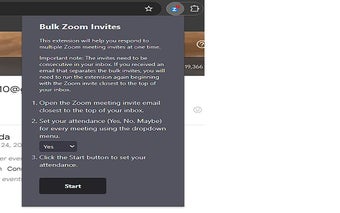 Bulk Zoom Invites