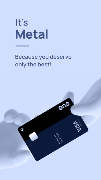 OneCard: Metal Credit Card