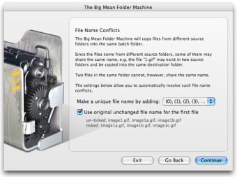 The Big Mean Folder Machine