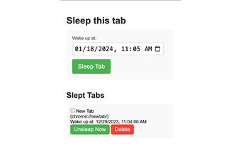 Tab Sleeper