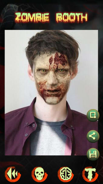 Zombie Face Camera - You Halloween Makeup Maker