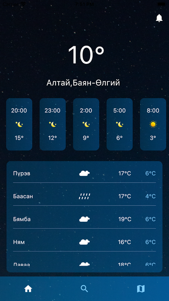 Weather man app