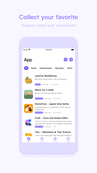 PutApp - for app collectors