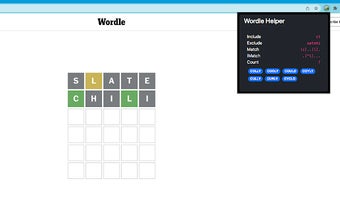 Wordle Helper Extension