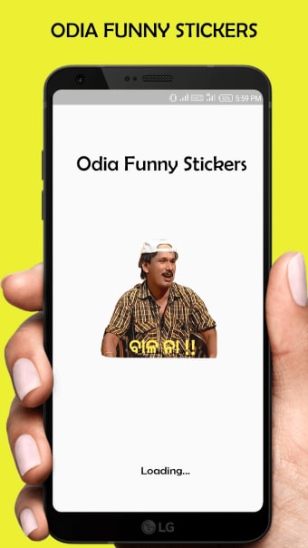 Odia Funny Stickers