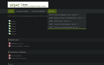moodle UQAC par session