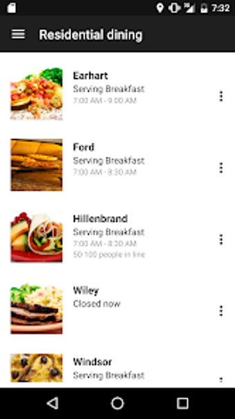 Purdue Mobile Menus