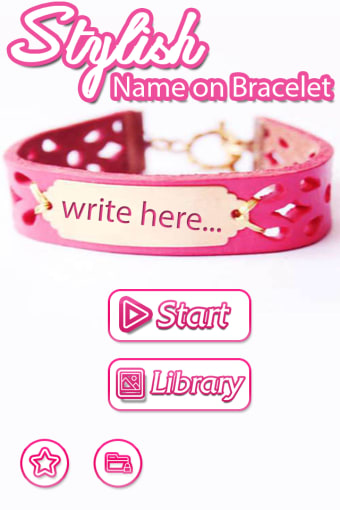 Name on Bracelet