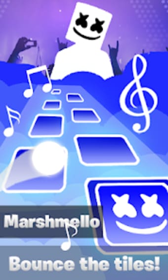 Marshmello Tiles Hop EDM Rush