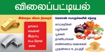 Tamilnadu Market Rates