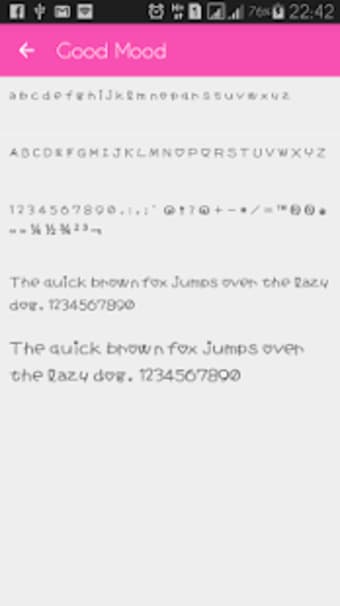 Love Fonts for FlipFont with Font Resize