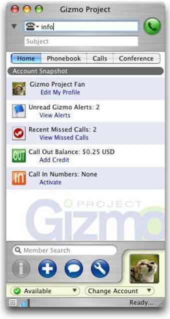 Gizmo5 (ex Gizmo Project)