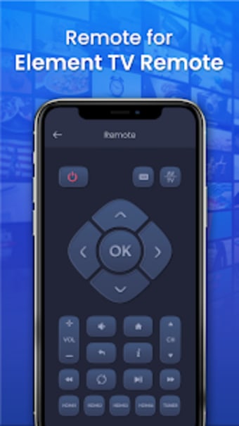 Remote for Element Roku TV
