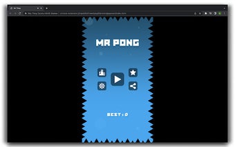 Mr.Pong Game - HTML5 Game