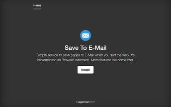 Save To E-Mail