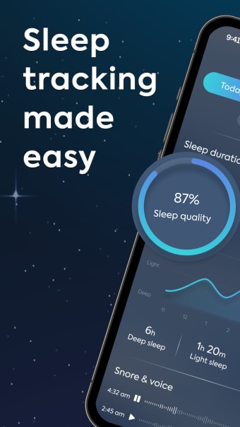 The sleep tracker sleep cycle