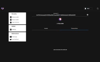 Pertinax wallet for Everscale blockchain