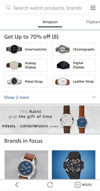 Watches Online Shopping app