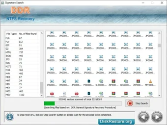 NTFS Partition Disk Restore