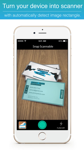 Snap Scannable : Pocket scanner for small business management