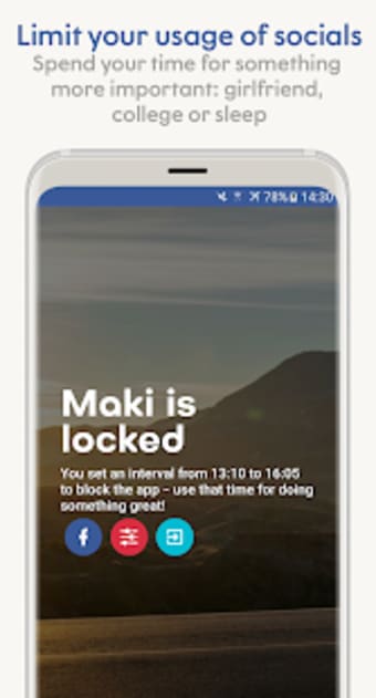 Maki: Favorite social networks in one tiny app