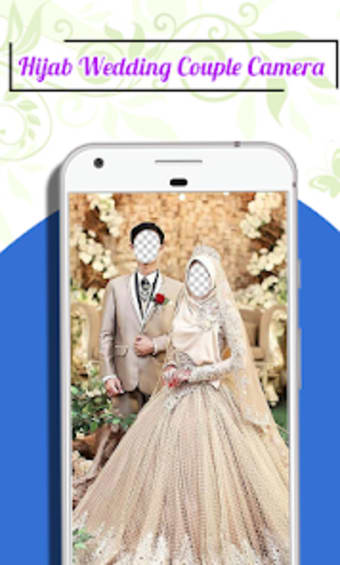 Hijab Wedding Couple Camera