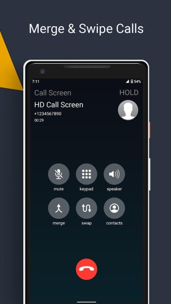 HD Phone 6 i Call Screen OS9 & Dialer OS 14 Style