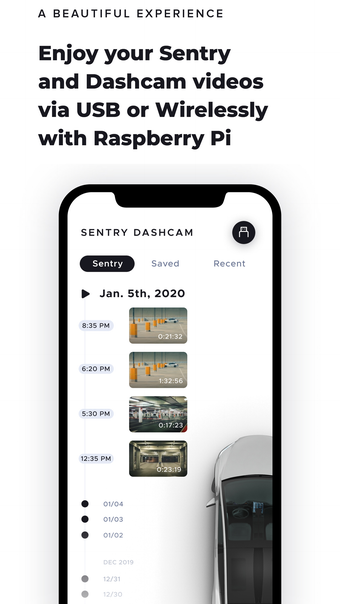 Sentry DashCam for Teslas