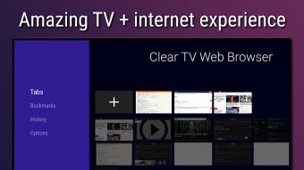Clear TV Web Browser