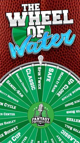 The Fantasy Footballers Wheel of Water