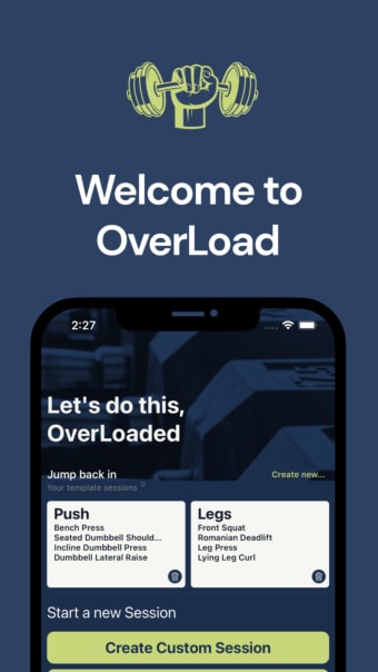 OverLoad Fitness - Gym Tracker