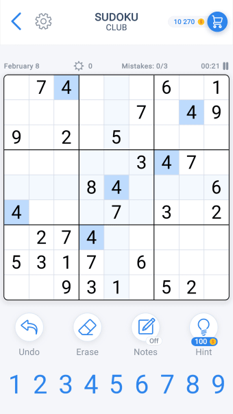 Sudoku - Daily Puzzles