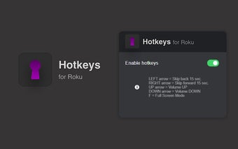 Roku Channel Hotkeys: keyboard shortcuts