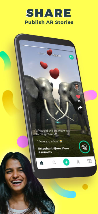 3DBear  AR app for creativity