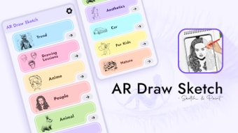AR Draw Sketch: Sketch  Paint